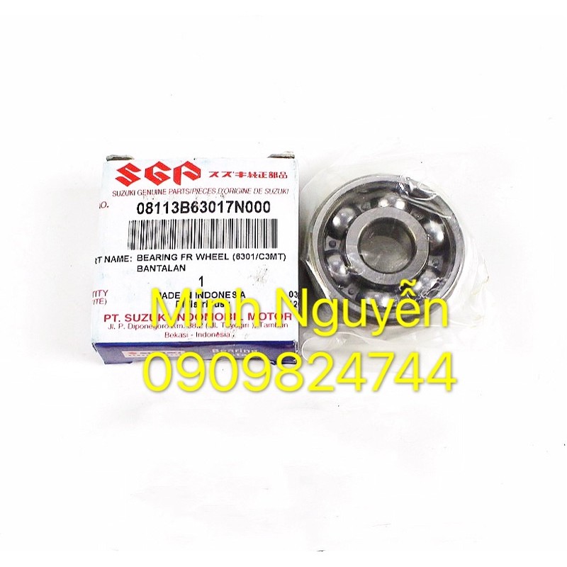 Bạc đạn banh sau bên phải xe Satria/ Raider fi chính hãng suzukia