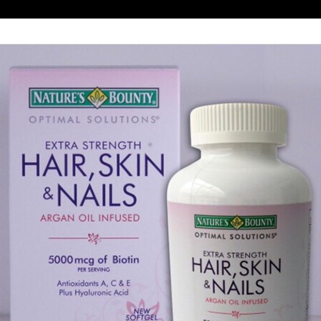 Viên Uống Nature’s Bounty Hair,Skin&Nail 250 viên
