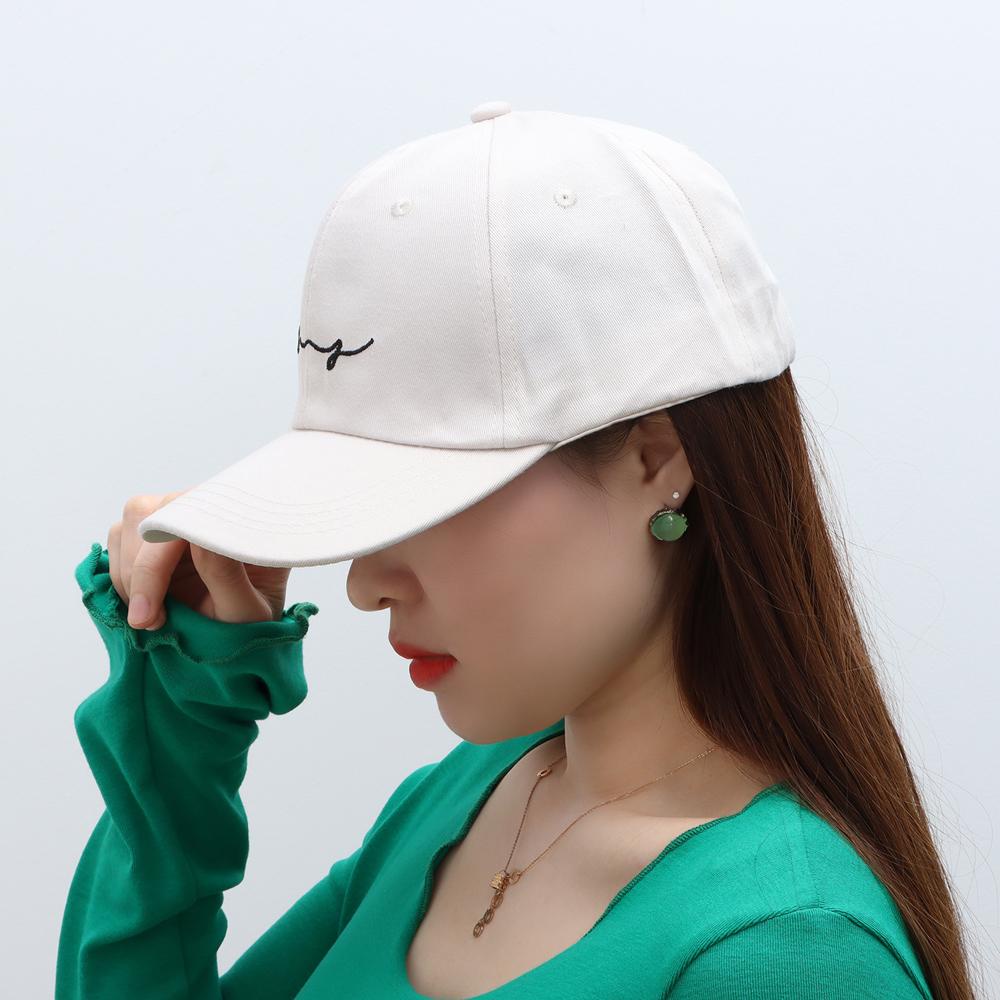 ORIENTLII Nón Lưỡi Trai Cotton Màu Sắc Đơn Giản Thời Trang Xuân Hè