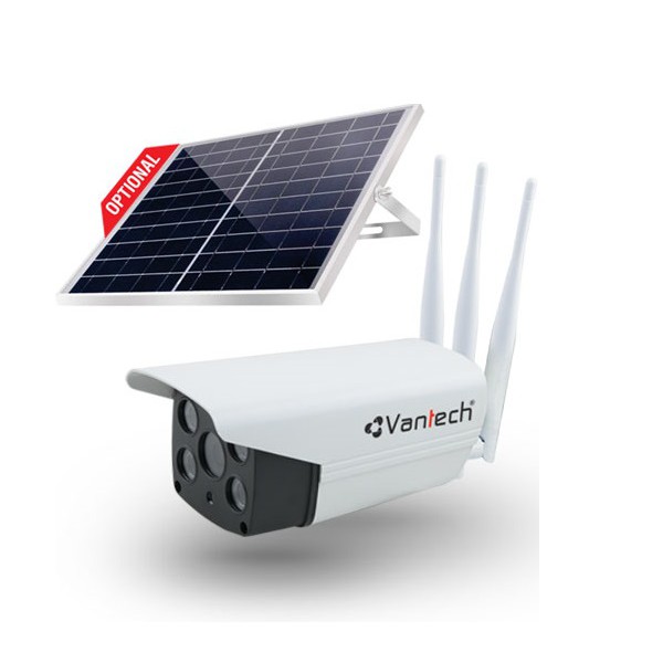 Camera IP Solar Wifi 3.0 Megapixel VANTECH V2034B