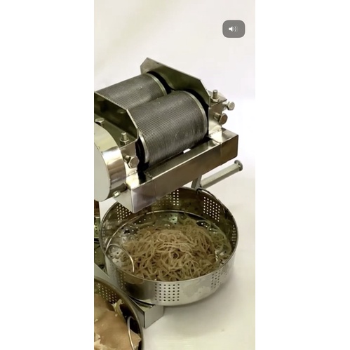 Máy thái bì lợn quay tay - máy thái bì heo inox