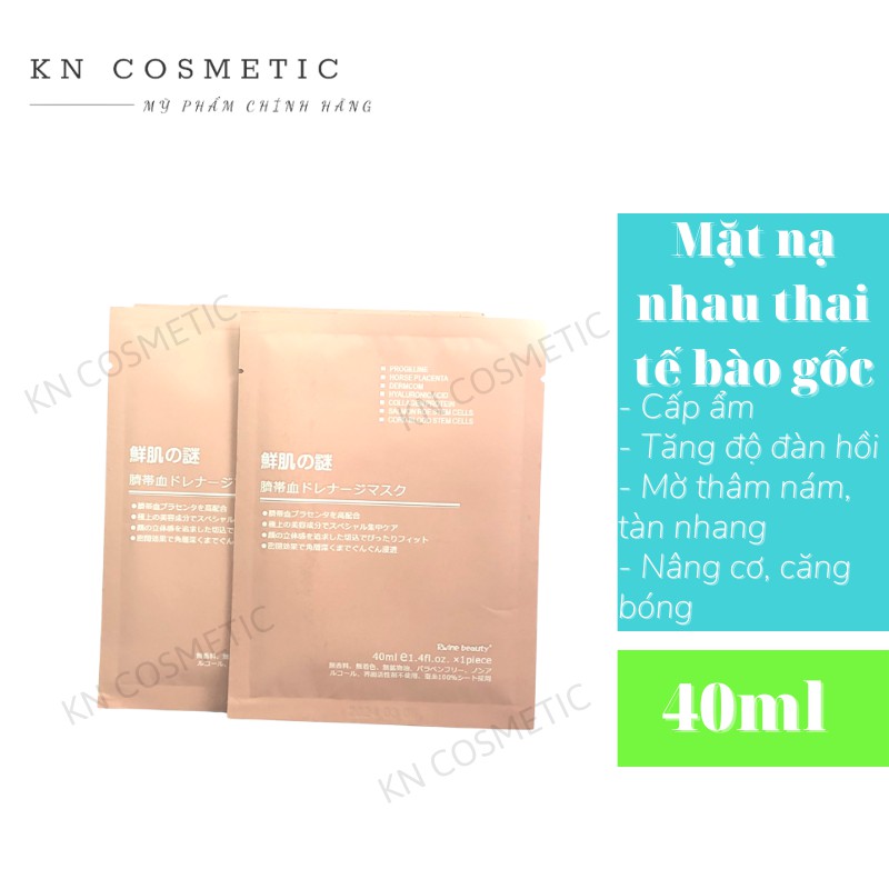 Mặt nạ tế bào gốc mask nhau thai cừu Nhật Bản 40ml