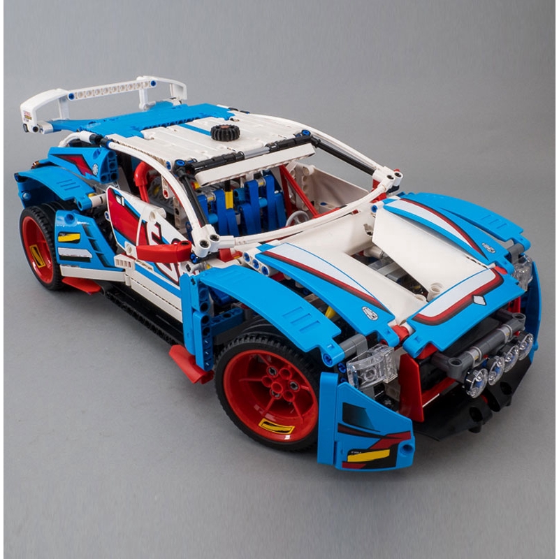 20077 Technic Rally Car Compatible Lego 42077 Building Blocks Bricks Toys DIY Education