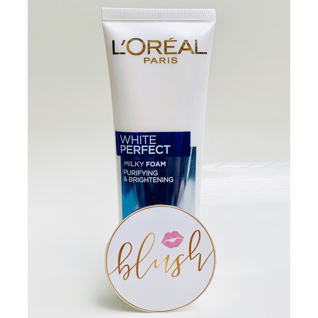 Sữa rửa mặt làm sạch và trắng mịn da L'Oreal Paris White Perfect 100ml