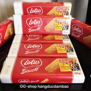 <Gói 32 chiếc> Bánh quy Lotus Biscoff thơm giòn vị quế, gói 250gr