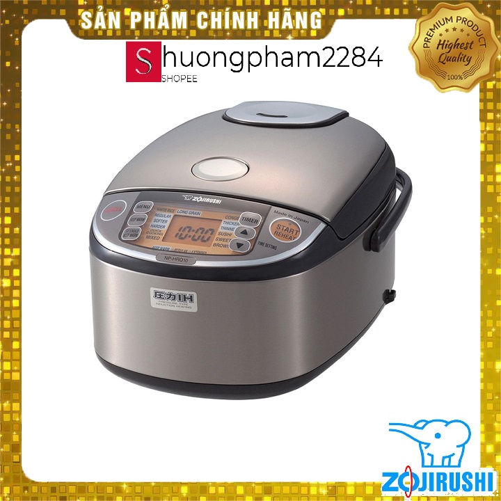 Nồi cơm điện cao tần ZOJIRUSHI 1L NP-HRQ10-XT