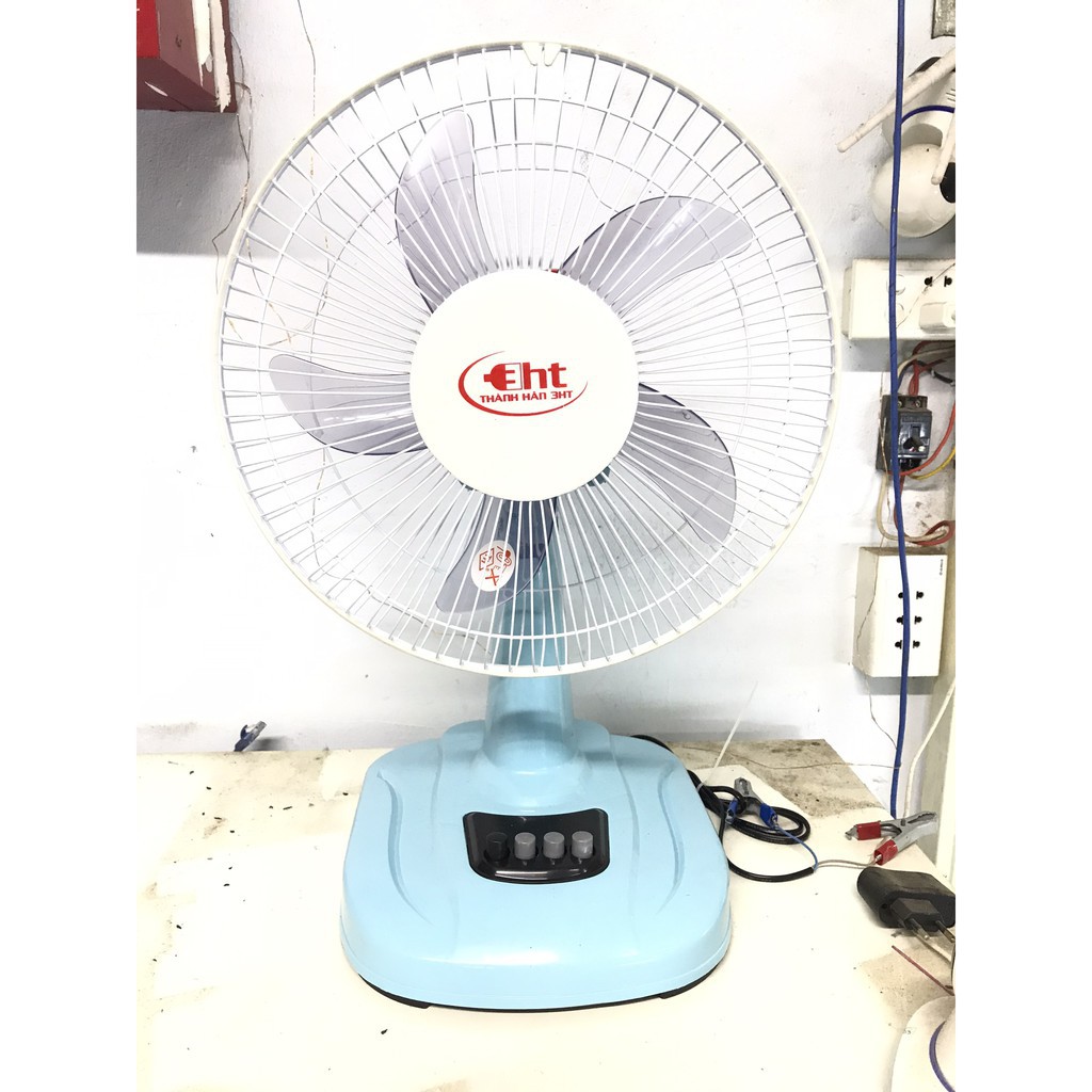 Quạt bàn động cơ 12v - ko kèm bình  - 3HT