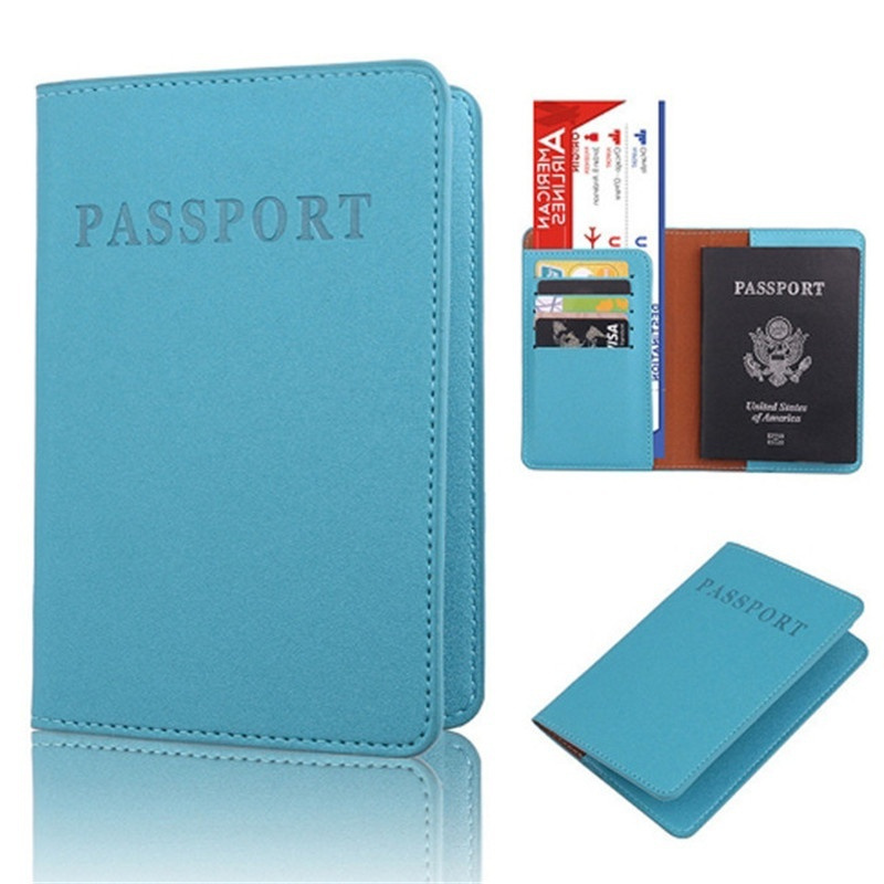 Bao Da Passport Có Ngăn Đựng Thẻ