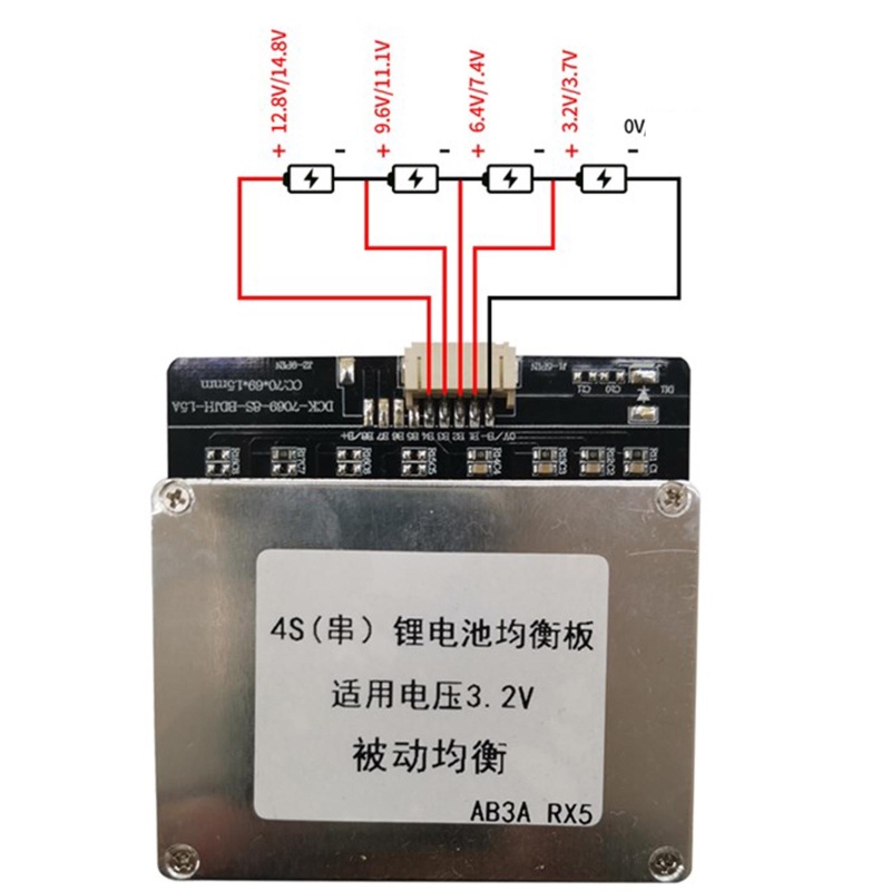 Bảng Mạch Cân Bằng Năng Lượng Pin Nev 4S 8S 1 2A BMS