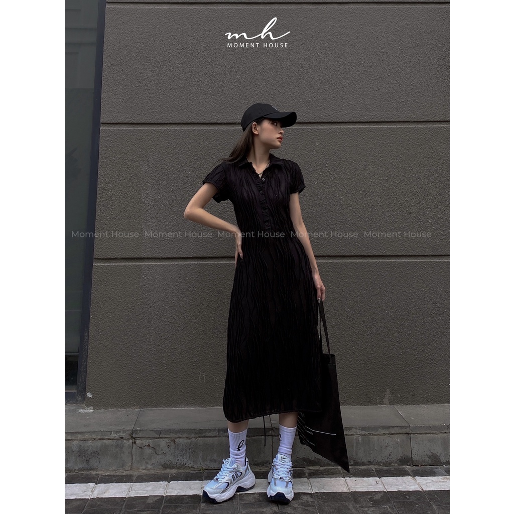 Váy có tay basic, SET ROLL DRESS, kèm váy trong rời ( set 2 món) | BigBuy360 - bigbuy360.vn