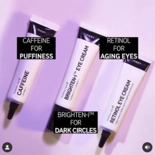 Kem Mắt The INKEY List Brighten-i Eye Cream 15ml Giảm Quầng Thâm, Che Khuyết Điểm Làm Sáng Vùng Da Mắt