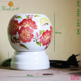 Đèn đốt tinh dầu Bát Tràng