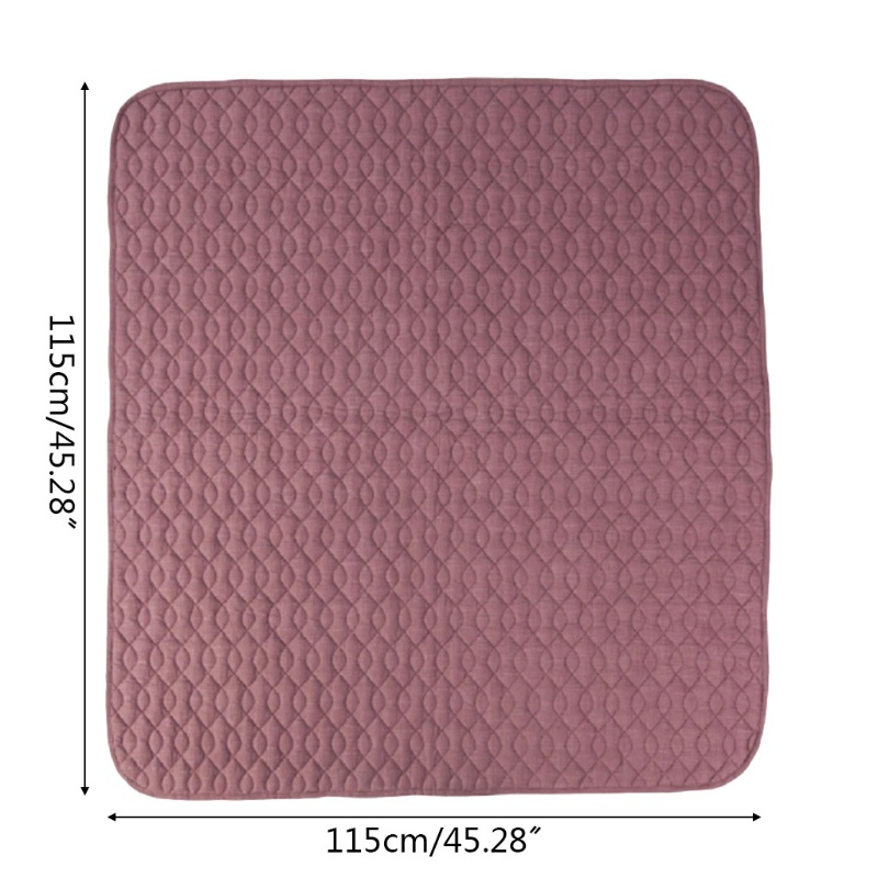 Thảm Trải Sàn Bằng Vải Lanh Cotton Trang Trí Phòng Ngủ Cho Bé