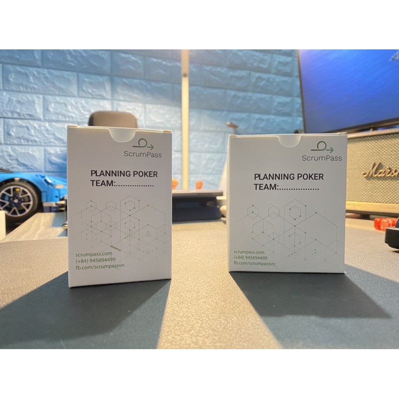 Bộ bài Scrum Planning Poker Retrospective