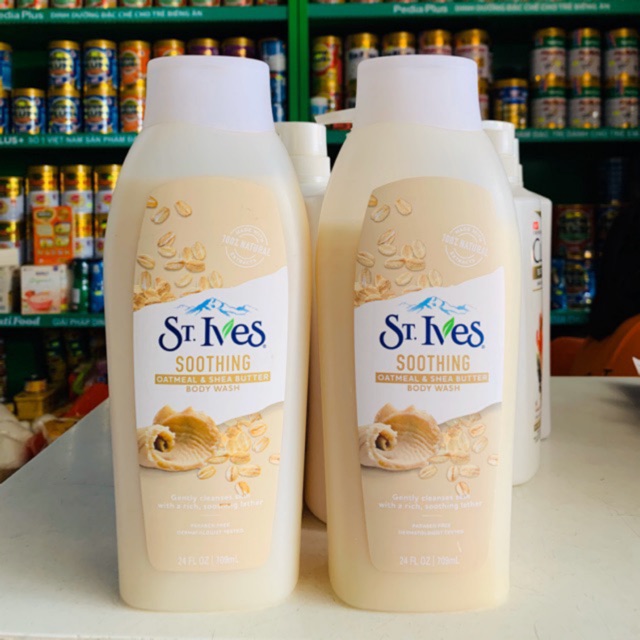 ST.IVES sữa tắm Yến mạch và bơ 709ml