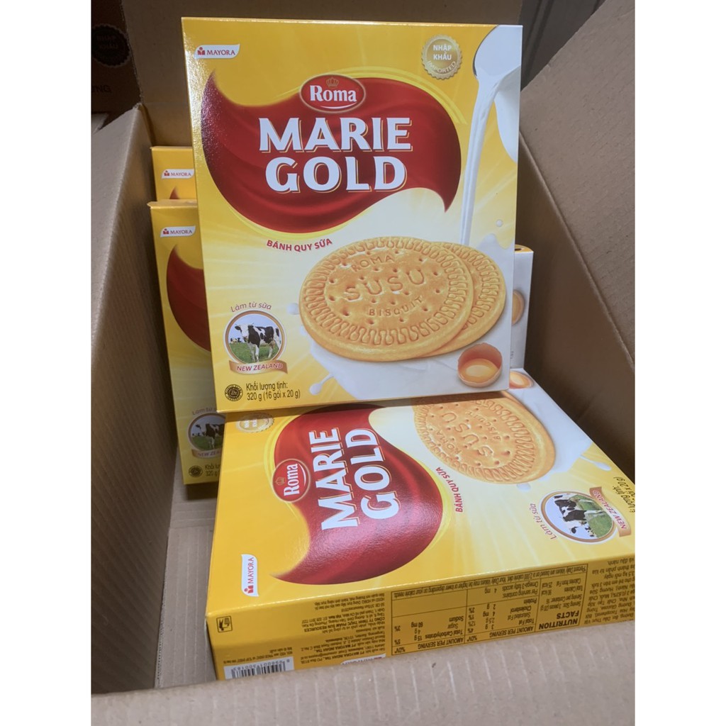 Bánh quy sữa Marie Gold 320g