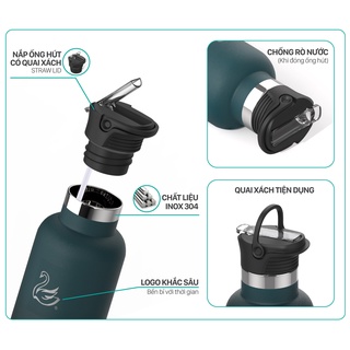Nắp ống hút bình giữ nhiệt 2GOOD FLASK Standard Mouth SM-02 (621ml)