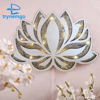 Đèn Trang Trí Treo Tường Hình Hoa Sen Mandala