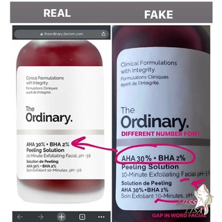 Tinh Chất The Ordinary AHA 30%+BHA 2% Peeling Solution 30ml