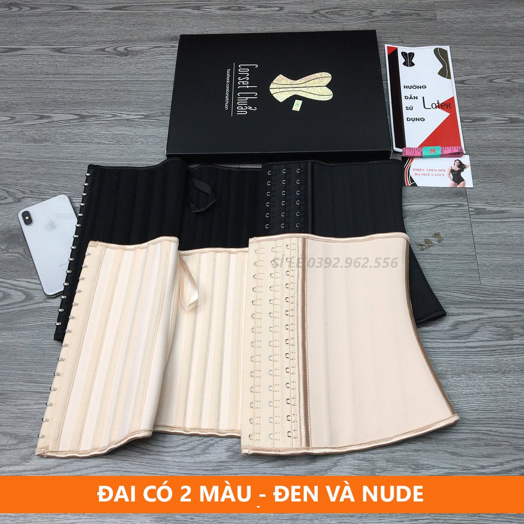 Đai nịt bụng latex chuẩn Hy Lạp eo thon - Gen nịt bụng sau sinh cao su non cao cấp của đai định hình bụng , đai latex