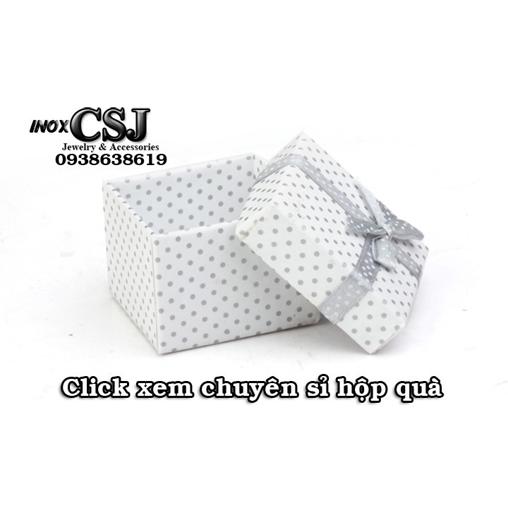 [Bicasa] NHẪN INOX NAM CHẠM PLAY BOY THỜI TRANG HÀN QUỐC sáng đẹp không đen - tặng hộp đựng xinh xắn