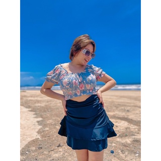 áo hoa croptop BIGSIZE