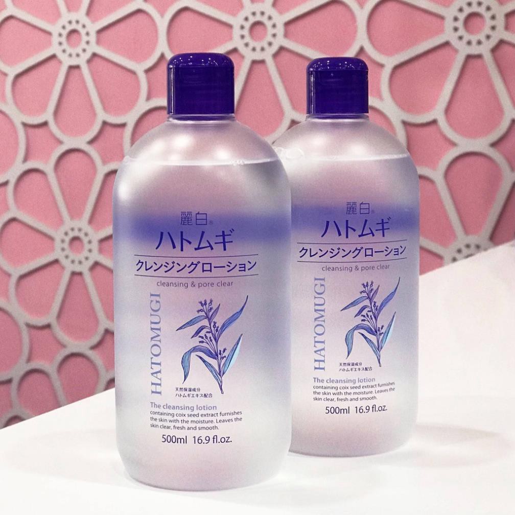 Nước tẩy trang Hatomugi 500ml chiết xuất hạt ý dĩ Nhật Bản - KONNICHIWA | BigBuy360 - bigbuy360.vn
