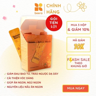 Hộp Stick Mật ong nghệ Curcumin (15g x12 gói) - Vietnam Honey