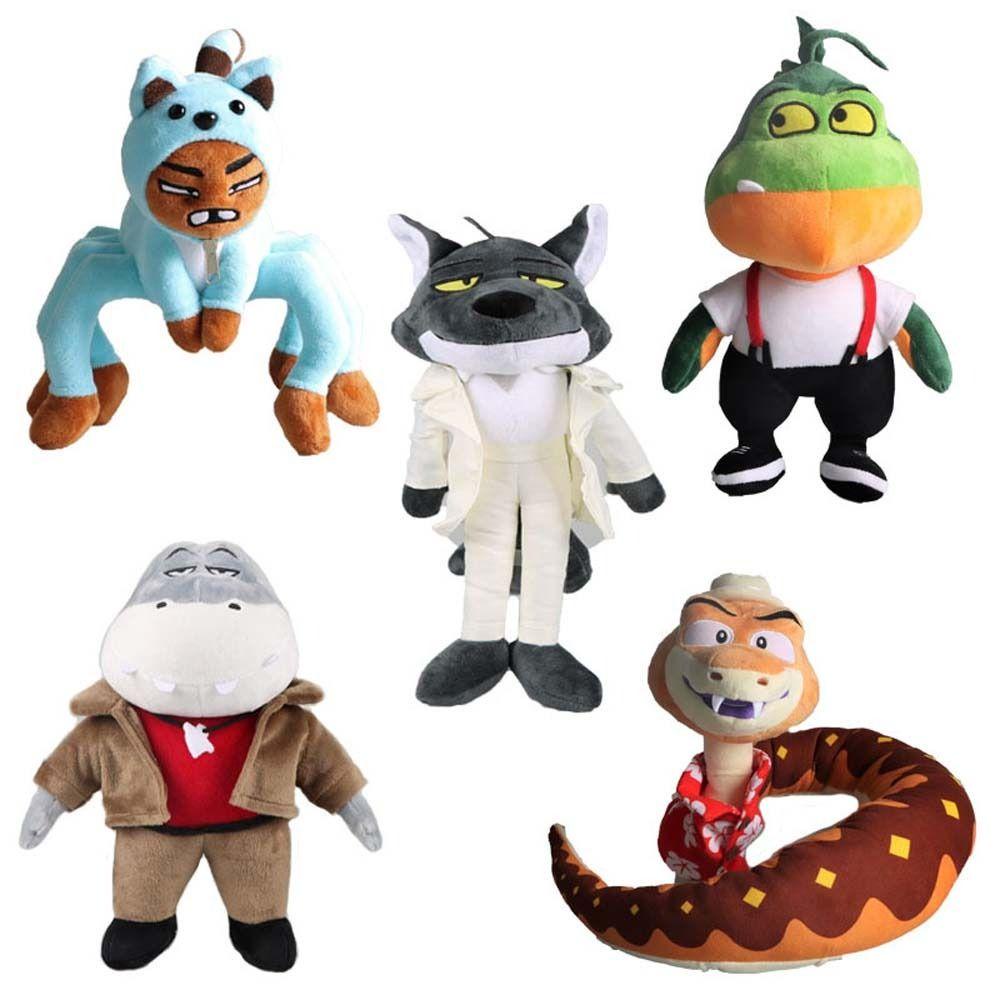 Đồ chơi nhồi bông Hình Nhân Vật Phim The Bad Guys Bằng Cotton Dành Cho Bé Rắn Tarantula Nhồi Bông Mềm Mại Trang Trí Nhà Cửa