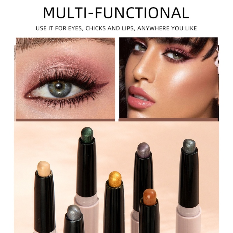 Phấn Mắt Dạng Thỏi YOUYO Màu Lì Lấp Lánh Bắt Sáng Kháng Nước Lâu Trôi