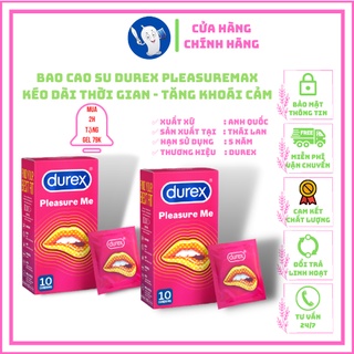 Bao Cao Su Durex Pleasuremax [Mua 2 TẶNG 1], BCS Gai Durex, Tăng Khoái Cảm, Kéo Dài Thời Gian