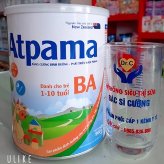 Sữa Atpama Ba 900g dành cho trẻ biéng ăn nhẹ cân