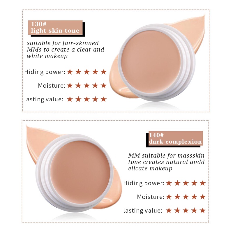 Kem nền SUAKE che khuyết điểm mụn quầng thâm trang điểm chống nước