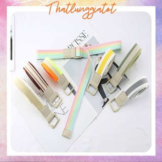 Dây thắt lưng vải Canvas, vải dù Unisex nhiều màu TL214 - Thắt Lưng Giá Tốt