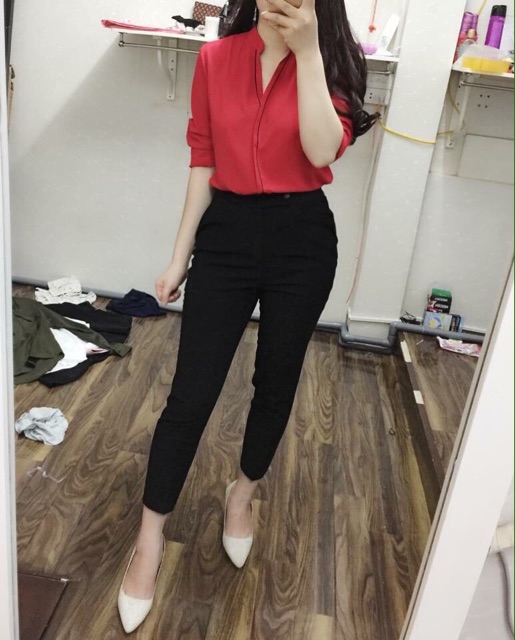 Áo sơ mi viền vnxk dài tay | BigBuy360 - bigbuy360.vn