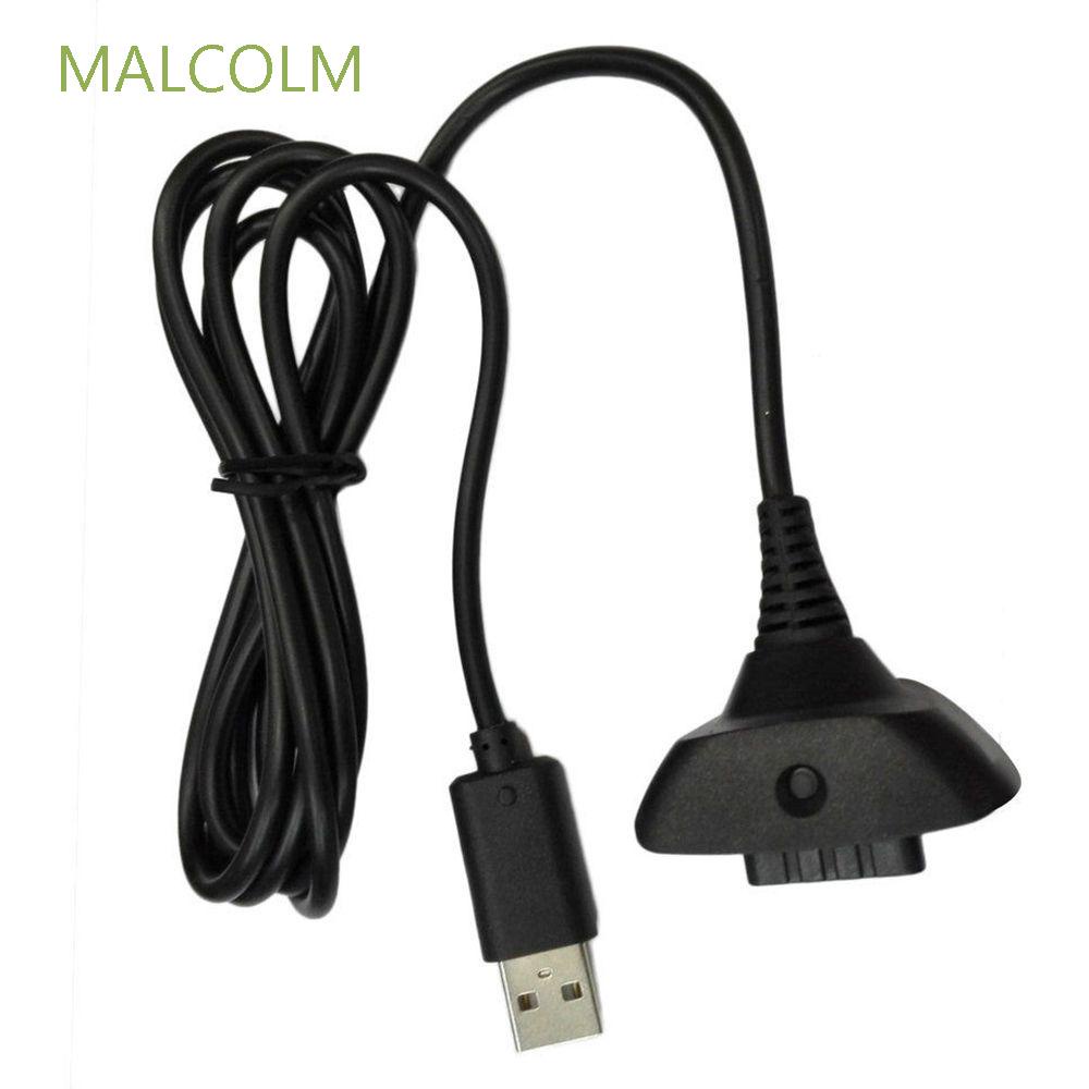 MALCOLM 1PC USB Charger Useful Wireless Game Controller For Xbox 360 Gift Cool Durable Adapter Replacement Practical Charging Cable/Multicolor