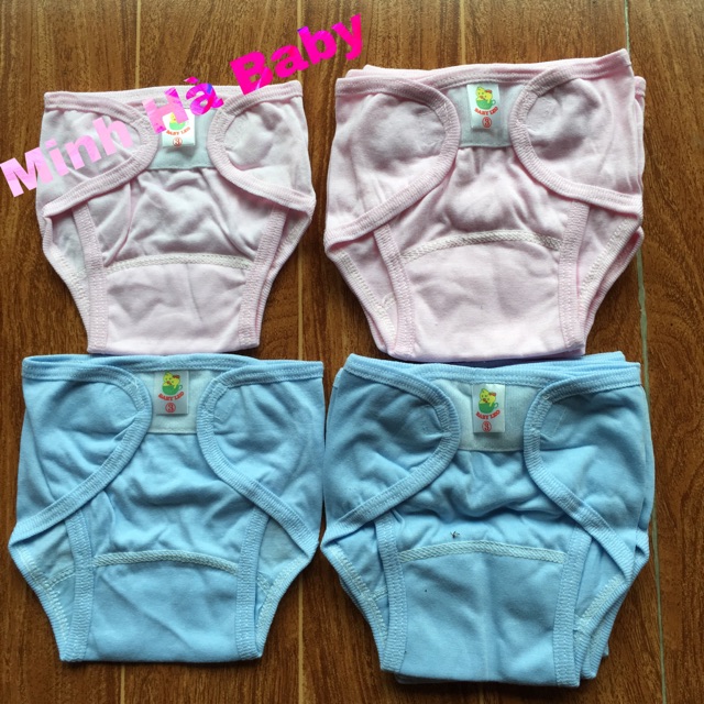 GIÁ RẺ NHẤT- Sét 5 quần dán bỉm cho bé 0-6m
