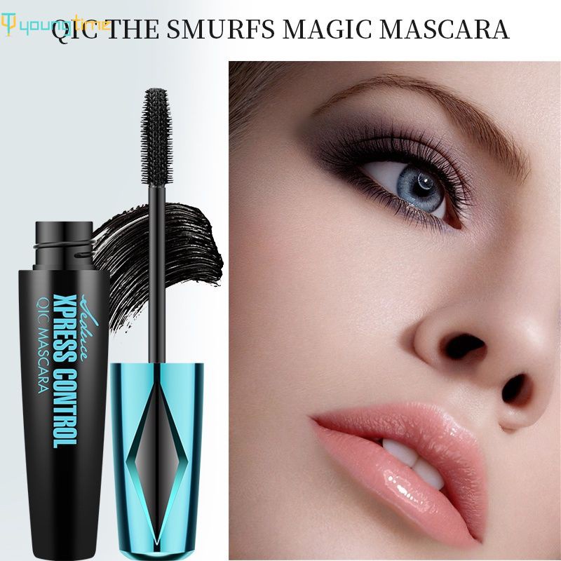 (Hàng Mới Về) Mascara Qic Sợi Tơ 4d Chống Thấm Nước Chuốt Dài Dày Và Cong Mi Kính07