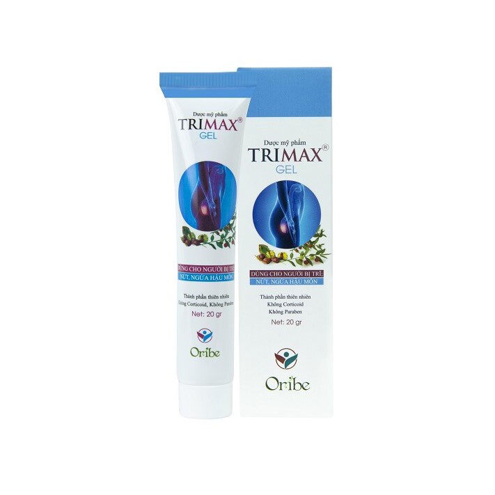 Gel Bôi Trĩ Trimax - Hiệu Quả - An Toàn - Tuýp 20gr -Luxcare