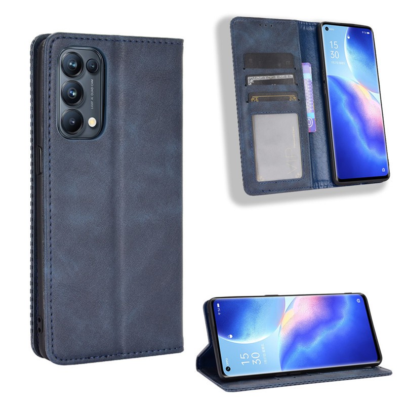 [FreeShip] Bao da dạng ví Oppo Reno 5 (cam kết xịn) hit nam châm, ngăn đựng thẻ tiền tiện lợi | BigBuy360 - bigbuy360.vn