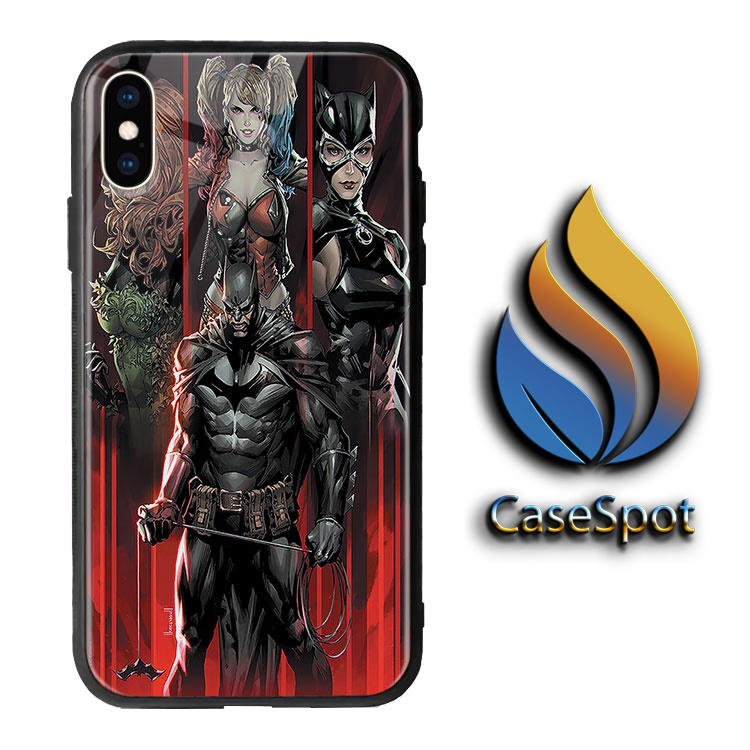 Ốp Bảo Vệ Apple Ip In Hình Người Dơi Batman CASESPOT Phone 6 6Plus 6S 6S Plus 7 7Plus 8 8Plus X Xs Xs Max 11 Promax