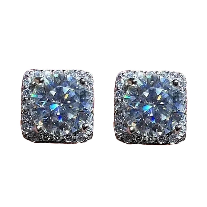 Khuyên Tai Nữ Đính Ngọc Thời Trang Hàn