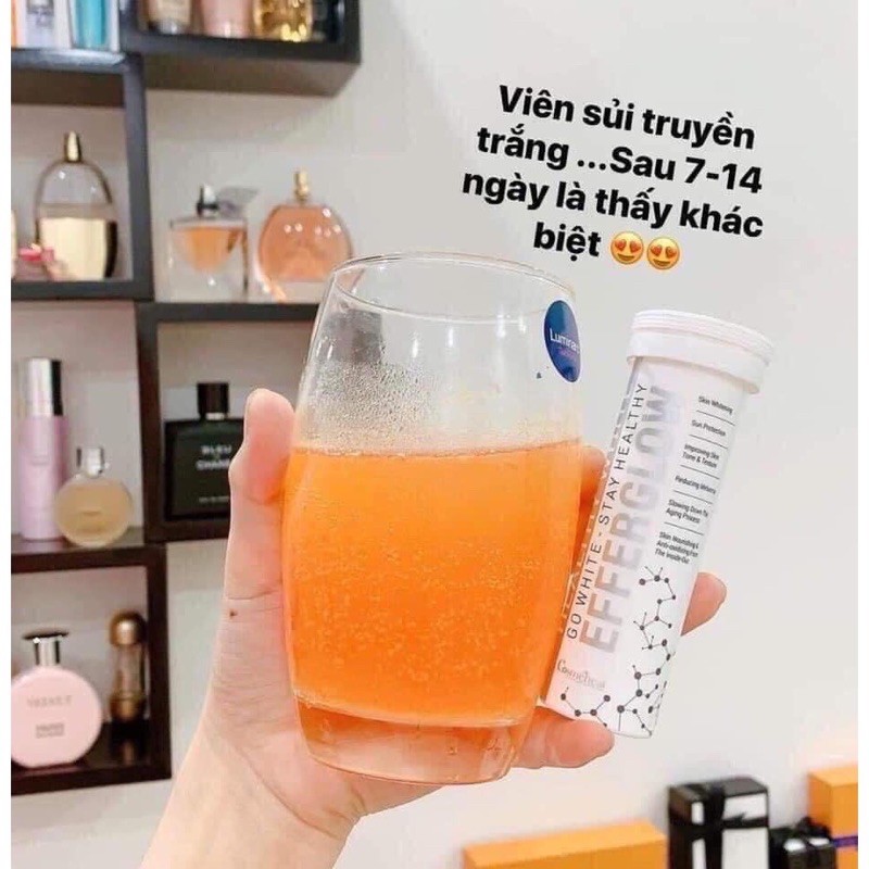 Viên Sủi Truyền Trắng Da Hàn Quốc 𝐂𝐨𝐬𝐦𝐞𝐡𝐞𝐚𝐥 𝐇𝐞𝐚𝐥𝐭𝐡𝐲 𝐖𝐡𝐢𝐭𝐞 𝐄𝐟𝐟𝐞𝐫𝐠𝐥𝐨𝐰 | Thế Giới Skin Care