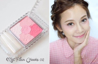 💋Phấn má Canmake Mat Fleur Cheeks.