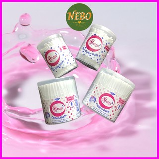 Tăm bông trẻ em cao cấp BONUS Thái lan 150 que an toàn hộp đựng tiện lợi