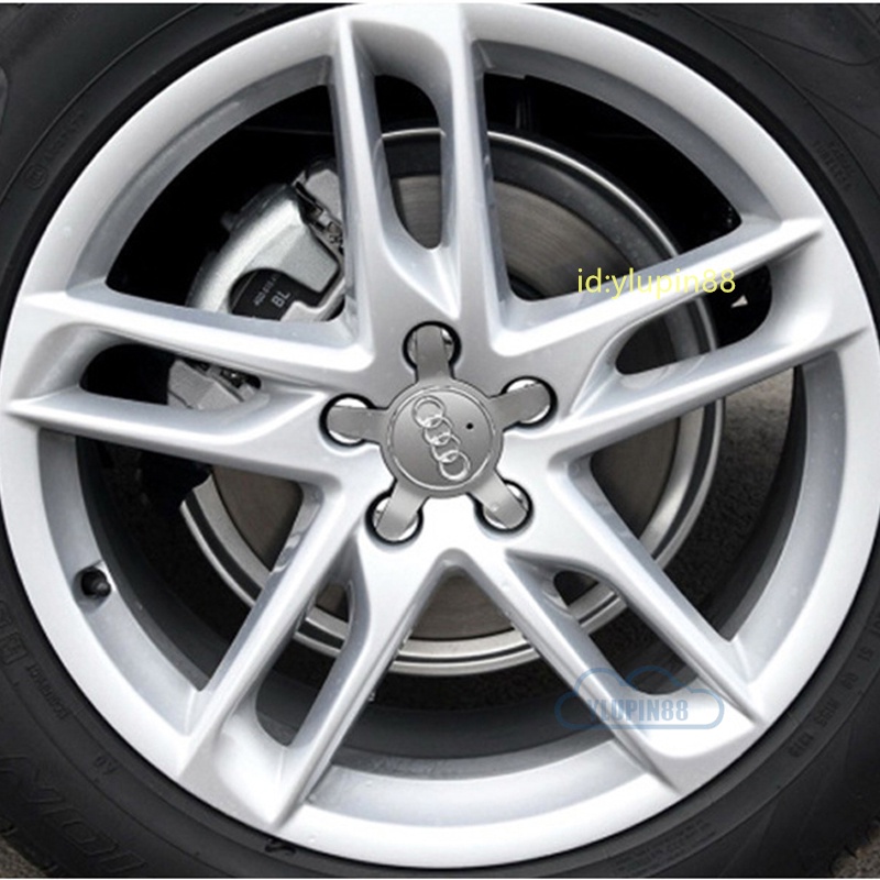 Car Wheel Center Cap Cover Auto Badge Sport Rim Wheel Hub Cap Case Parts Accessories For Audi A1 A3 A4 A4L A6 A6L A7 A8 A8L C5 Q3 Q5 Q7 Q5L
