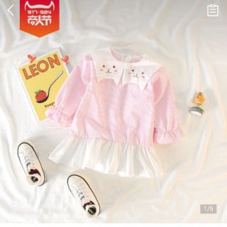 Váy mèo xinh cho bé gái