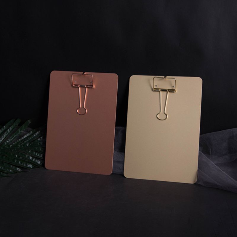 Giá Đỡ Kẹp Tài Liệu Bằng Kim Loại 3 Màu Tùy Chọn Tiện Dụng Cho Văn Phòng / Trường Học