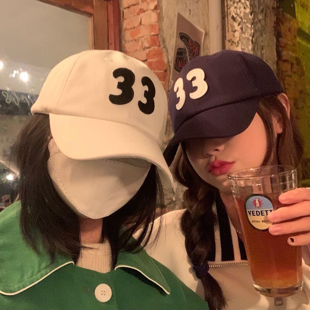 MOCHO Mũ Lưỡi Trai Thêu Chữ Thời Trang Mùa Hè Cho Nam Nữ