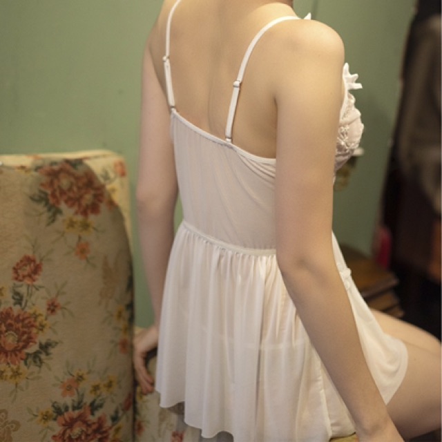 Sx 661 váy ngủ ren hoa - đầm ngủ sexy gợi cảm--KellyWang